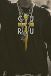 GURU BLADE - Mens Black Tee