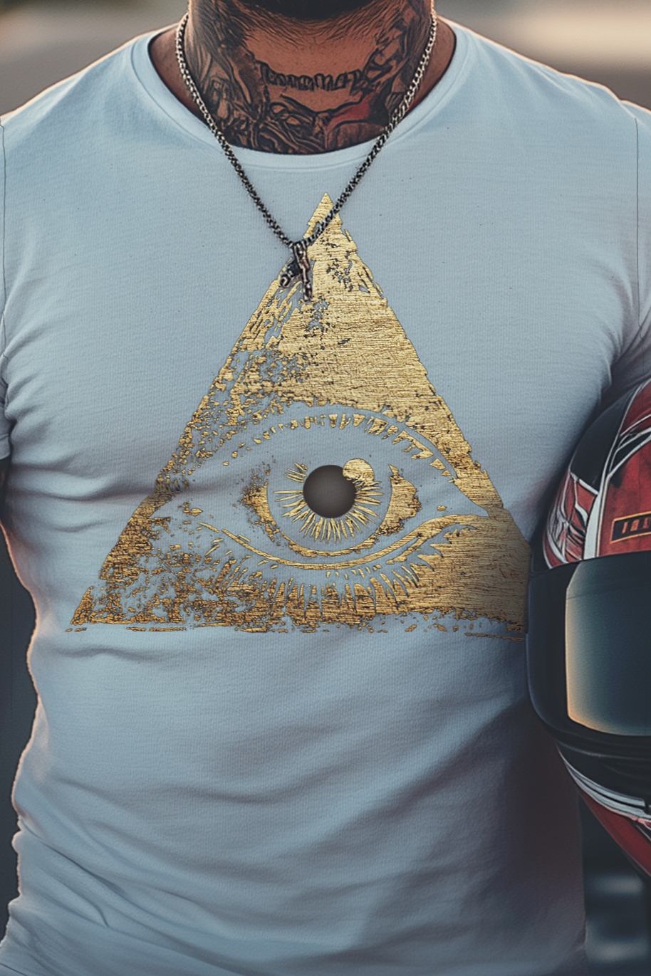 THE EYE OF DARIUS - Mens White Tee