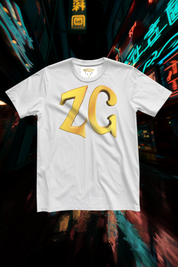 ZG MONOGRAM - Womens White Tee