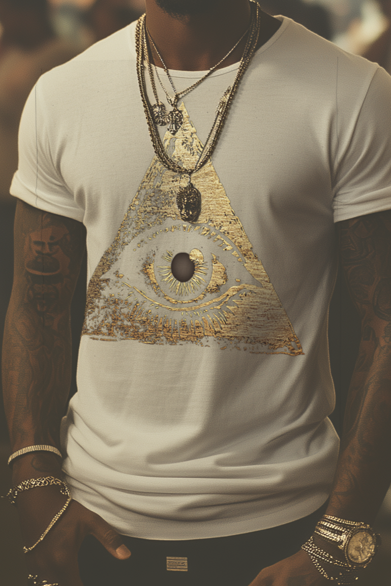 THE EYE OF DARIUS - Mens White Tee