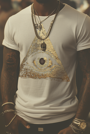 THE EYE OF DARIUS - Mens White Tee