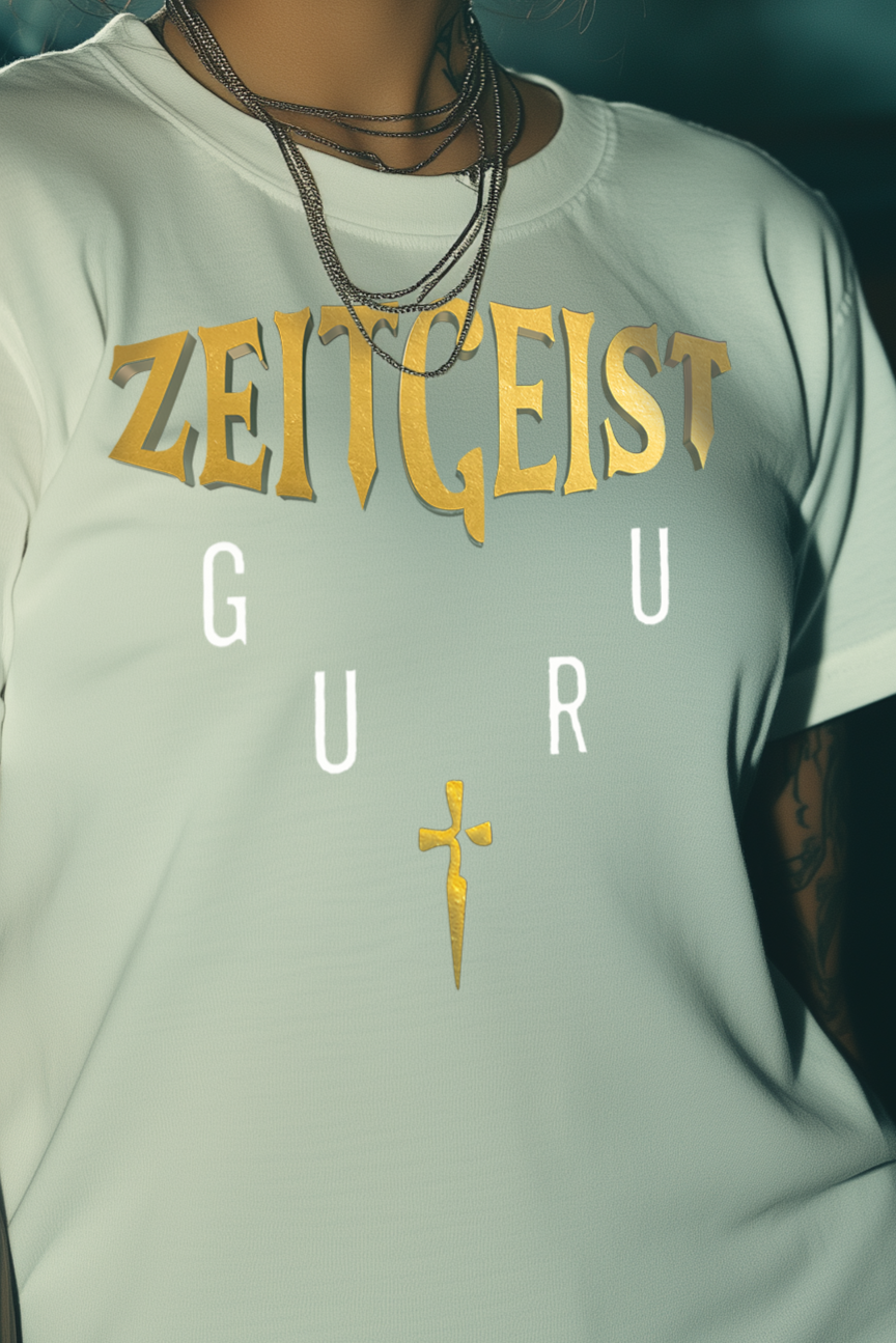FULL LOGO - Womens White Tee