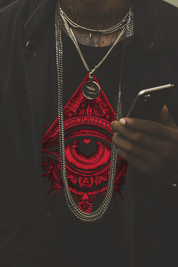 THE EYE OF GEORGE - Mens Black Tee
