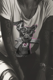 GOOD DOGGIE - Womens White Tee