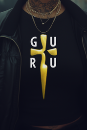 GURU BLADE - Womens Black Tee
