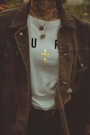 GURU NECKLACE - Womens White Tee