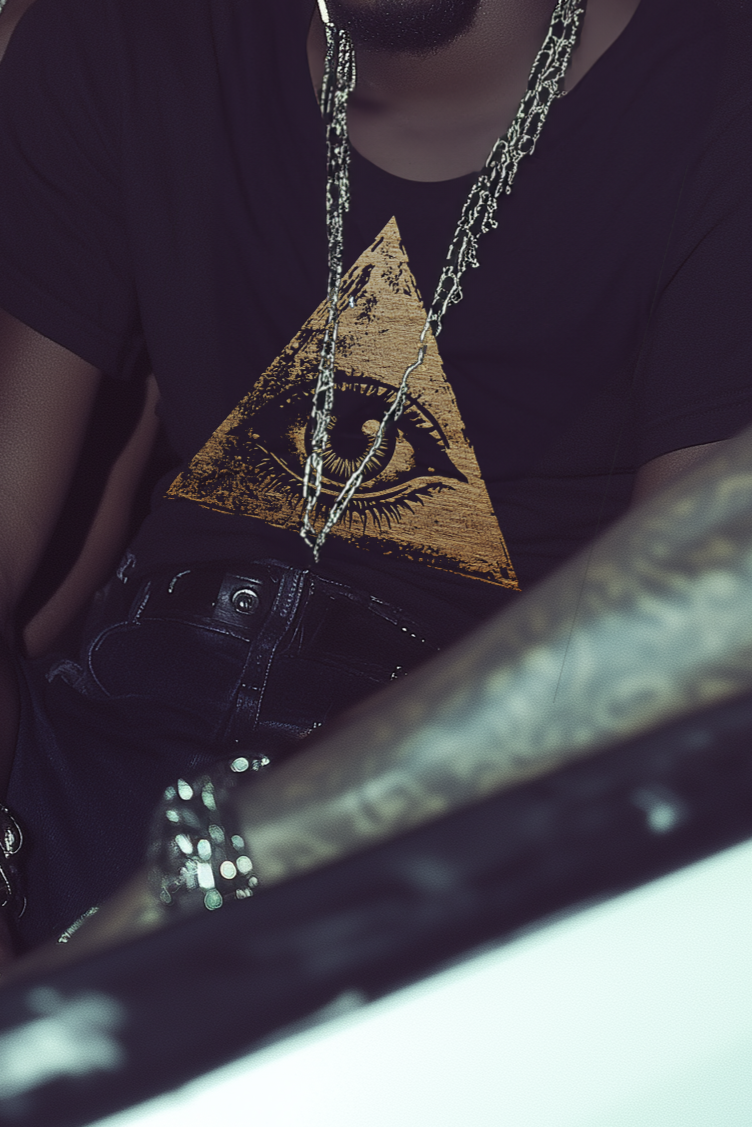 THE EYE OF DARIUS - Mens Black Tee