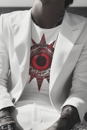 THE EYE OF CHANCE - Mens White Tee