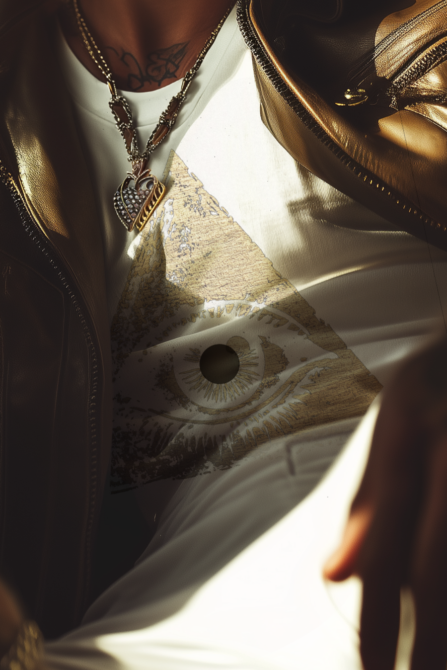 THE EYE OF DARIUS - Mens White Tee