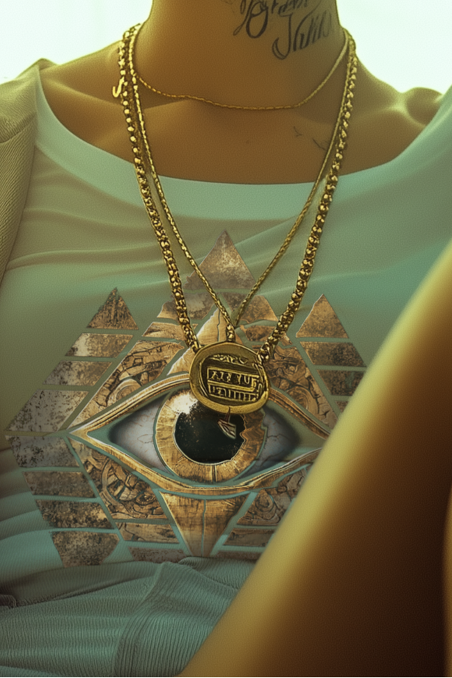 THE EYE OF MAEVE - Womens White Tee