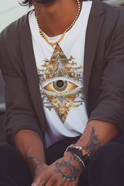 THE EYE OF TYRON - Mens White Tee