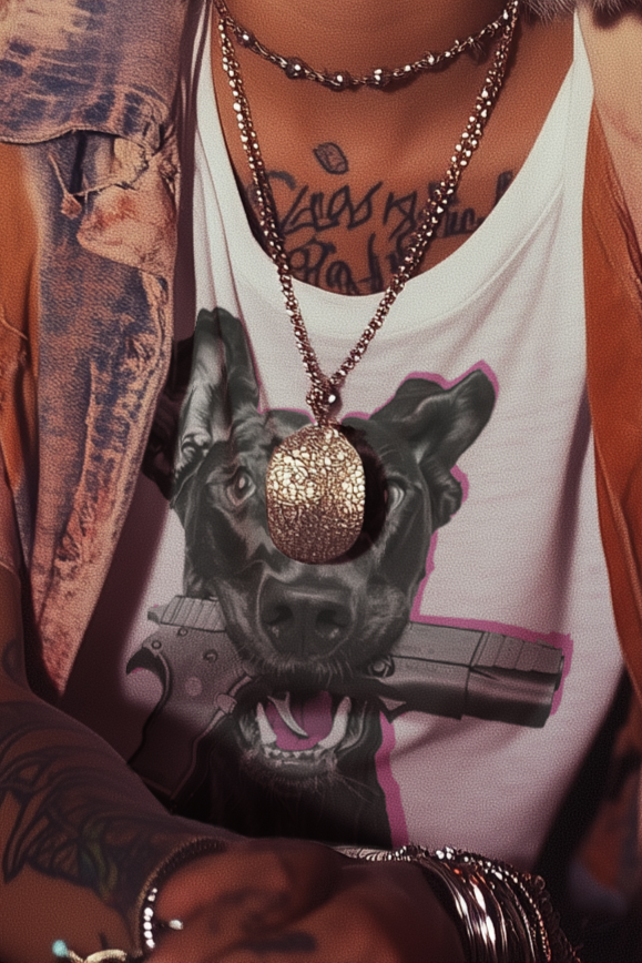 GOOD DOGGIE - Womens White Tee