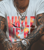 WHILE WE’RE ALIVE - Mens White Tee