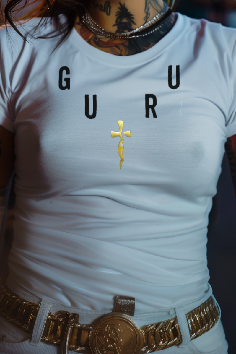 GURU NECKLACE - Womens White Tee