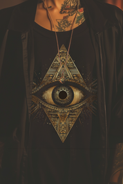 THE EYE OF RIA - Womens Black Tee