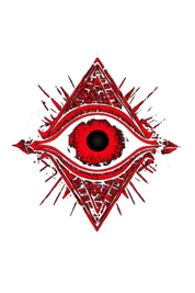THE EYE OF RUBY - Womens White Tee