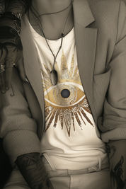 THE EYE OF JADA - Womens White Tee